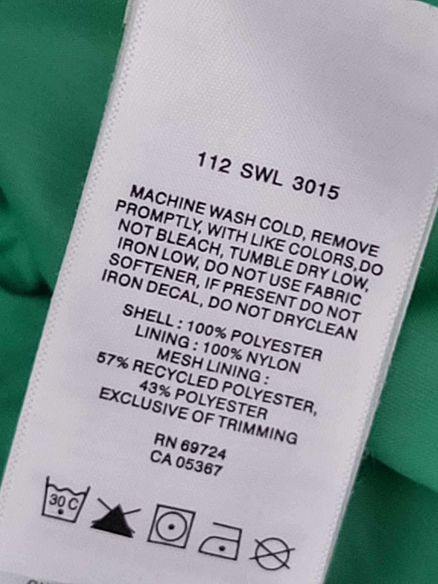 Columbia Women's Two-Tone Green Flash Forward Windbreaker Jacket | Size MEDIUM