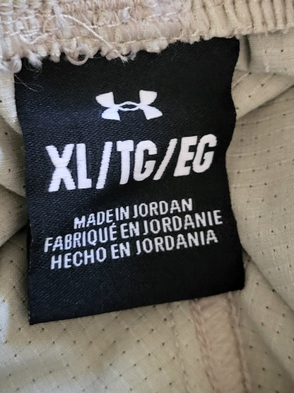 NEW - Under Armour Women's Beige Loose Fit Lightweight Shorts | Size XL