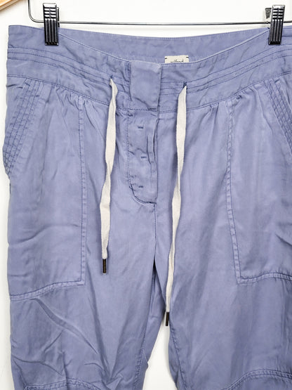 Aritzia Wilfred Free Slate Blue Lyocell Joggers | Size 6