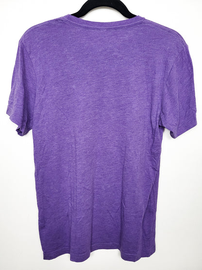 Revelstoke Mountain Resort Purple Unisex Ski Patrol Graphic T-Shirt  | Size MEDIUM