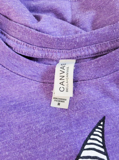 Revelstoke Mountain Resort Purple Unisex Ski Patrol Graphic T-Shirt  | Size MEDIUM