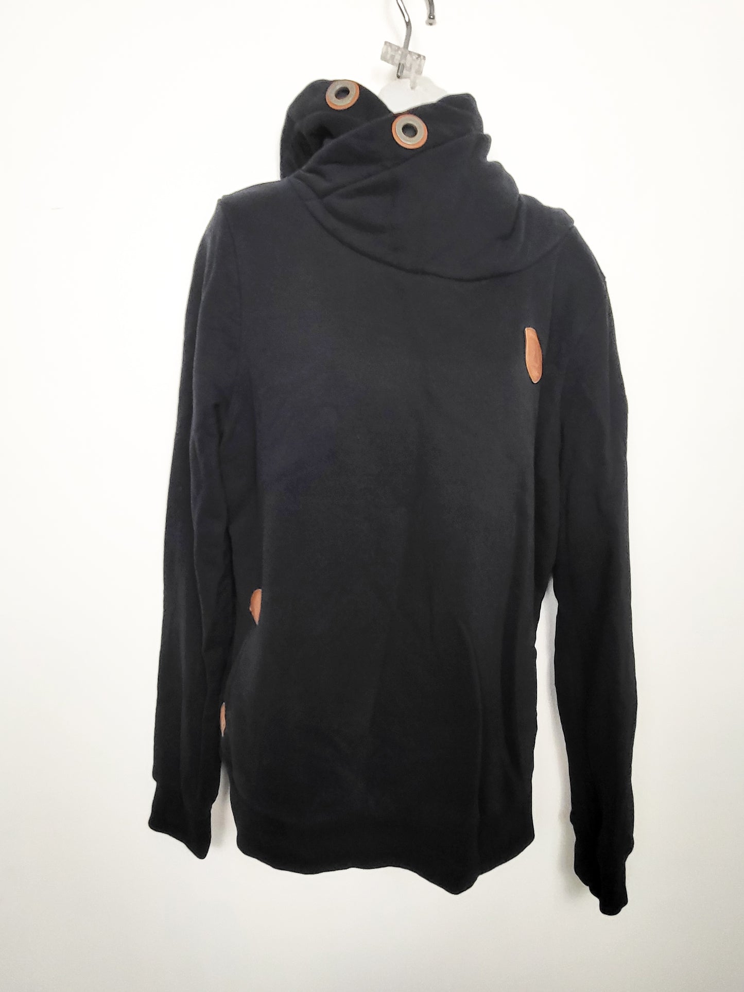 Wanakome black pullover "Artemis" hoodie | Size XL - AS IS