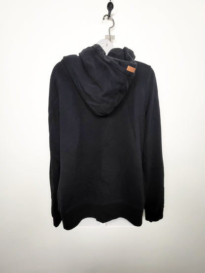 Wanakome black pullover "Artemis" hoodie | Size XL - AS IS