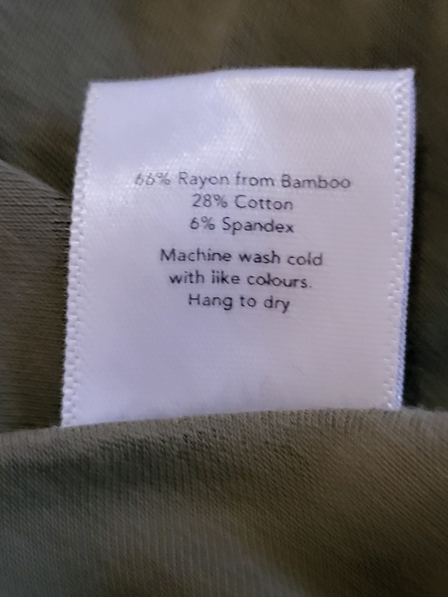 Pretty Laundry by Little and Lively olive green 2pc bamboo blend pajamas | Size 2X