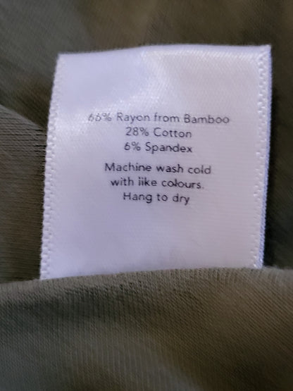 Pretty Laundry by Little and Lively olive green 2pc bamboo blend pajamas | Size 2X