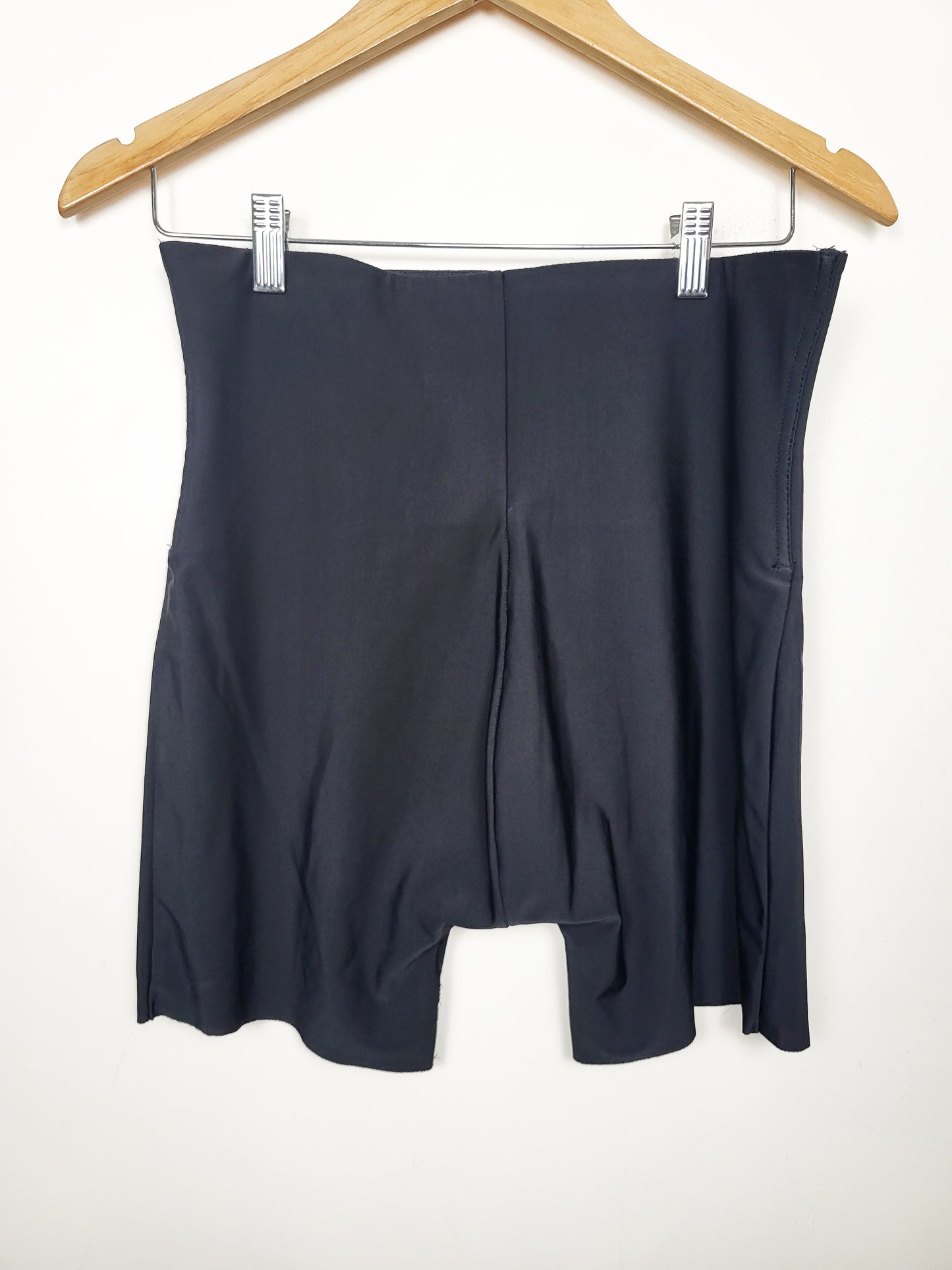 Denver Hayes Black Women's Seamless Smoothing Shapewear Slipshorts | Size LARGE