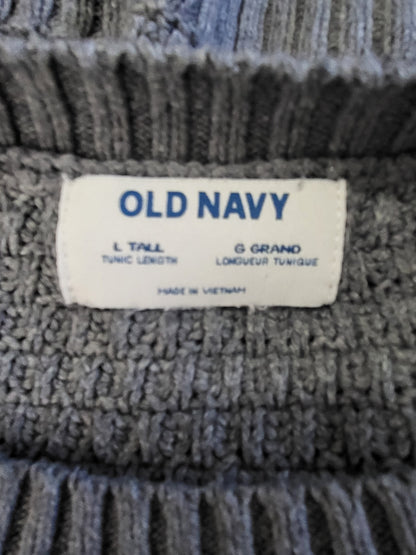 Old Navy grey sweater | Size LARGE TALL