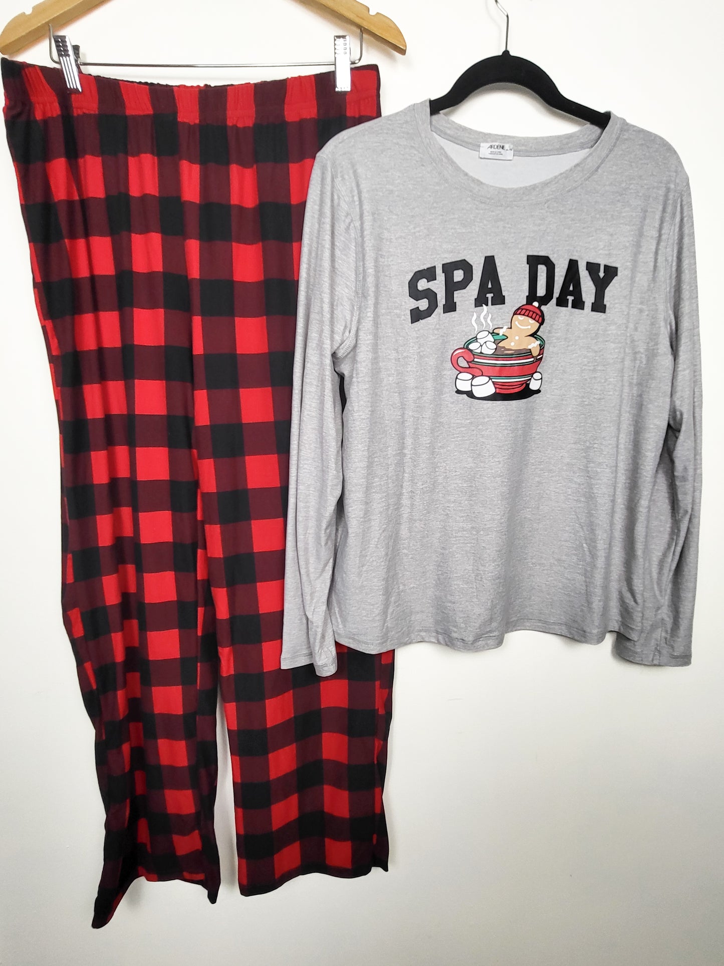 Ardene 2pc "Spa Day" Pajamas | Size XL