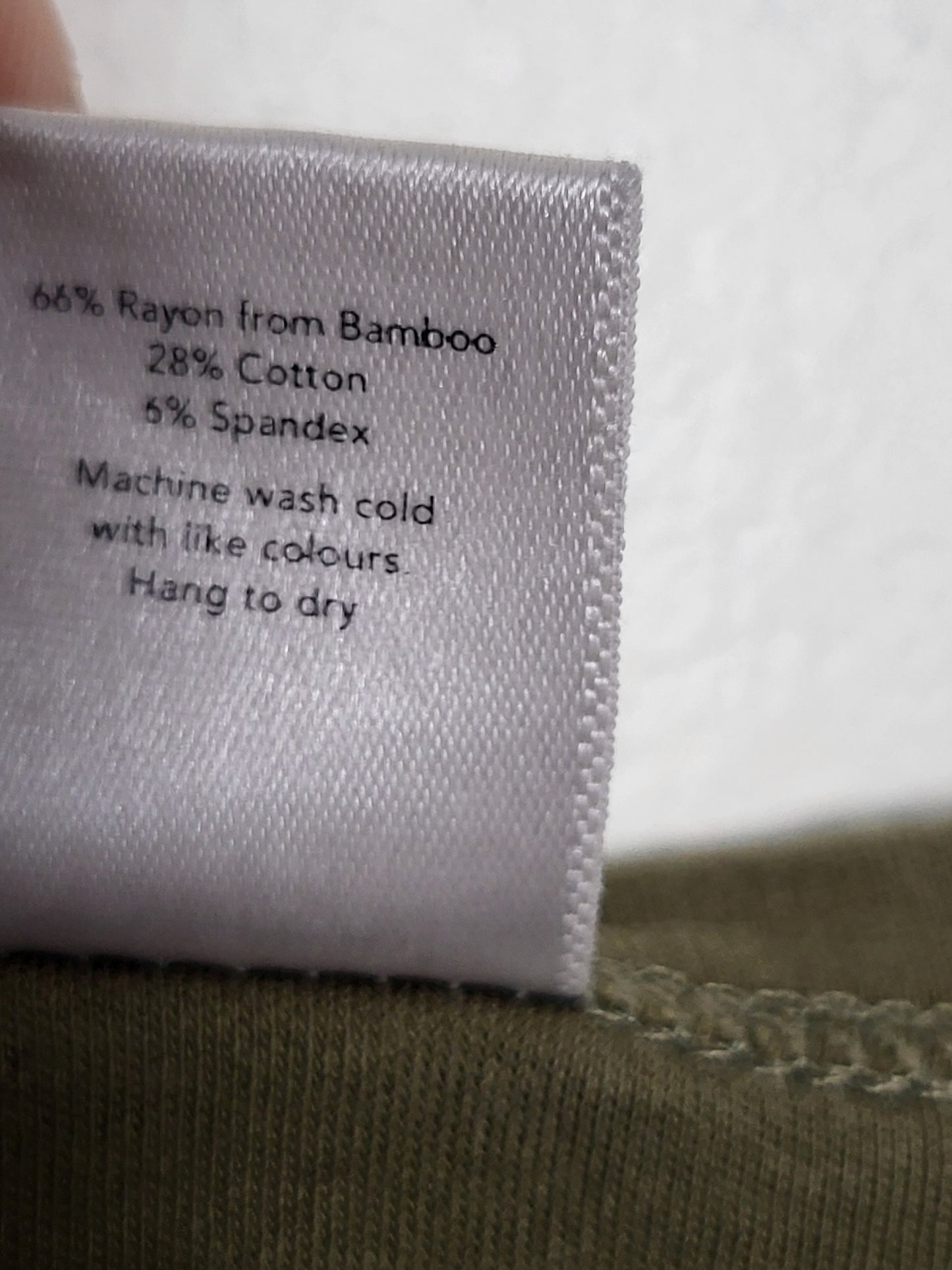 Pretty Laundry by Little and Lively olive green bamboo blend sleep shirt | Size 2X