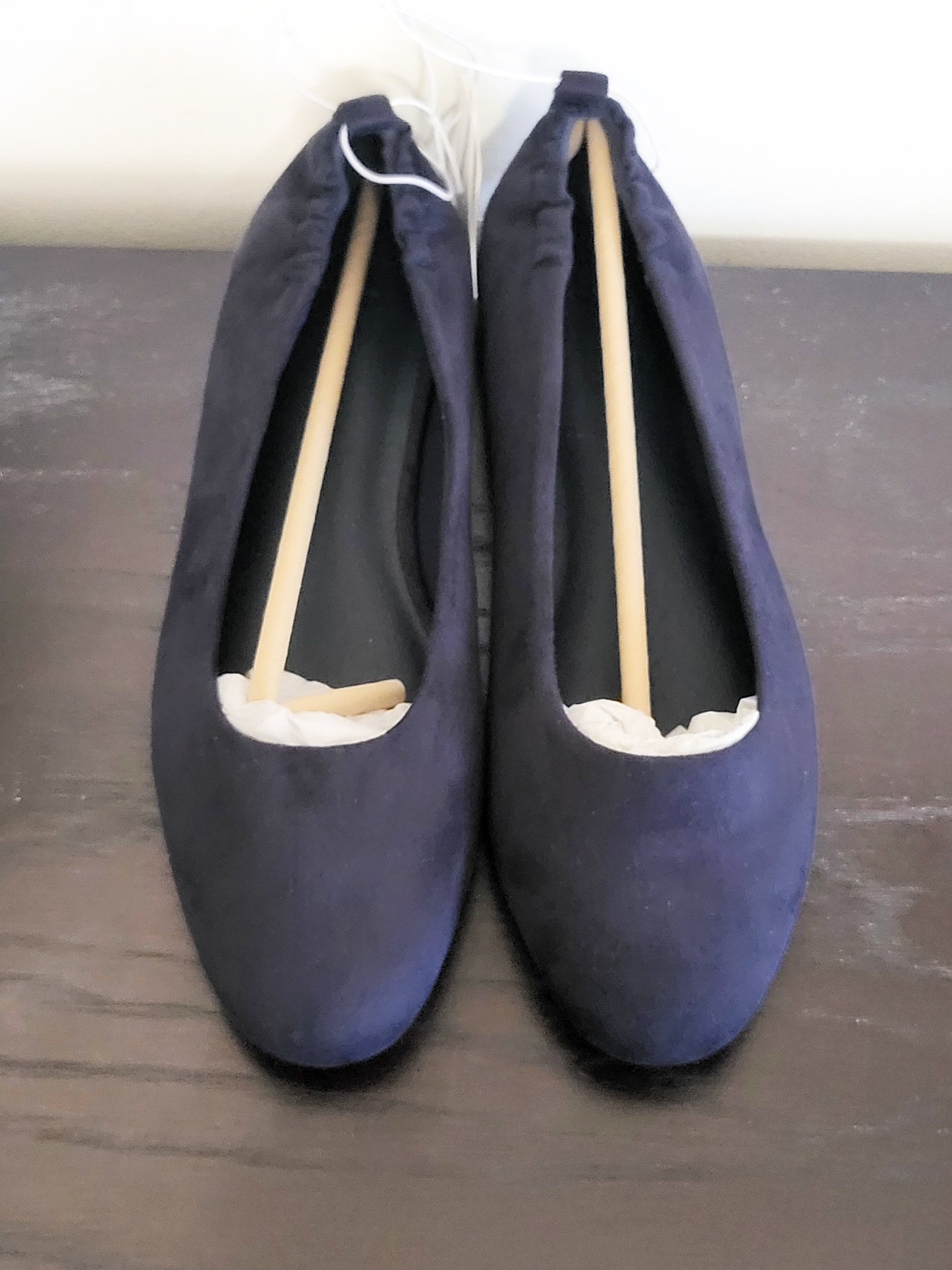 NEW - Gap Women's Vegan Suede Ballet Flat in Navy | Size 7