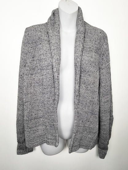 Gap grey marled open cardigan sweater | Size LARGE