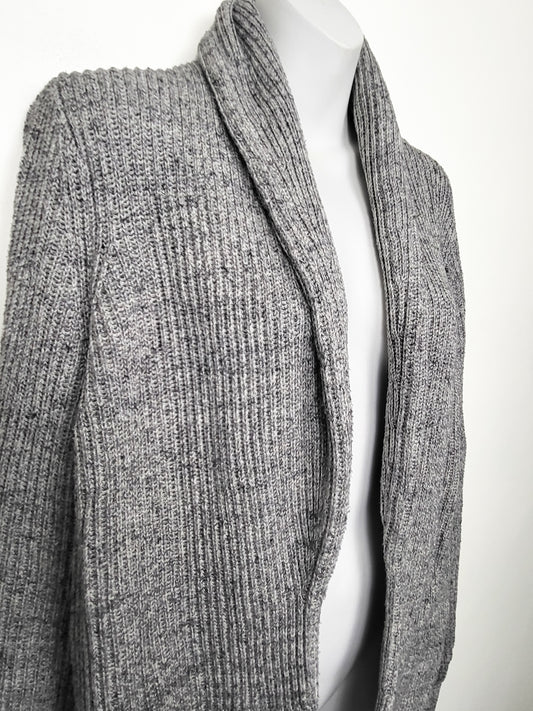 Gap grey marled open cardigan sweater | Size LARGE