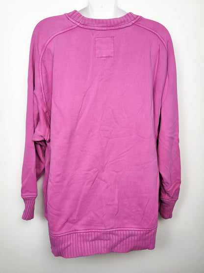 Aerie American Eagle pink oversized sweatshirt | Size SMALL