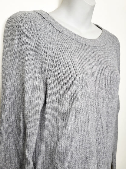 Loft grey shaker stitch sweater | Size XS