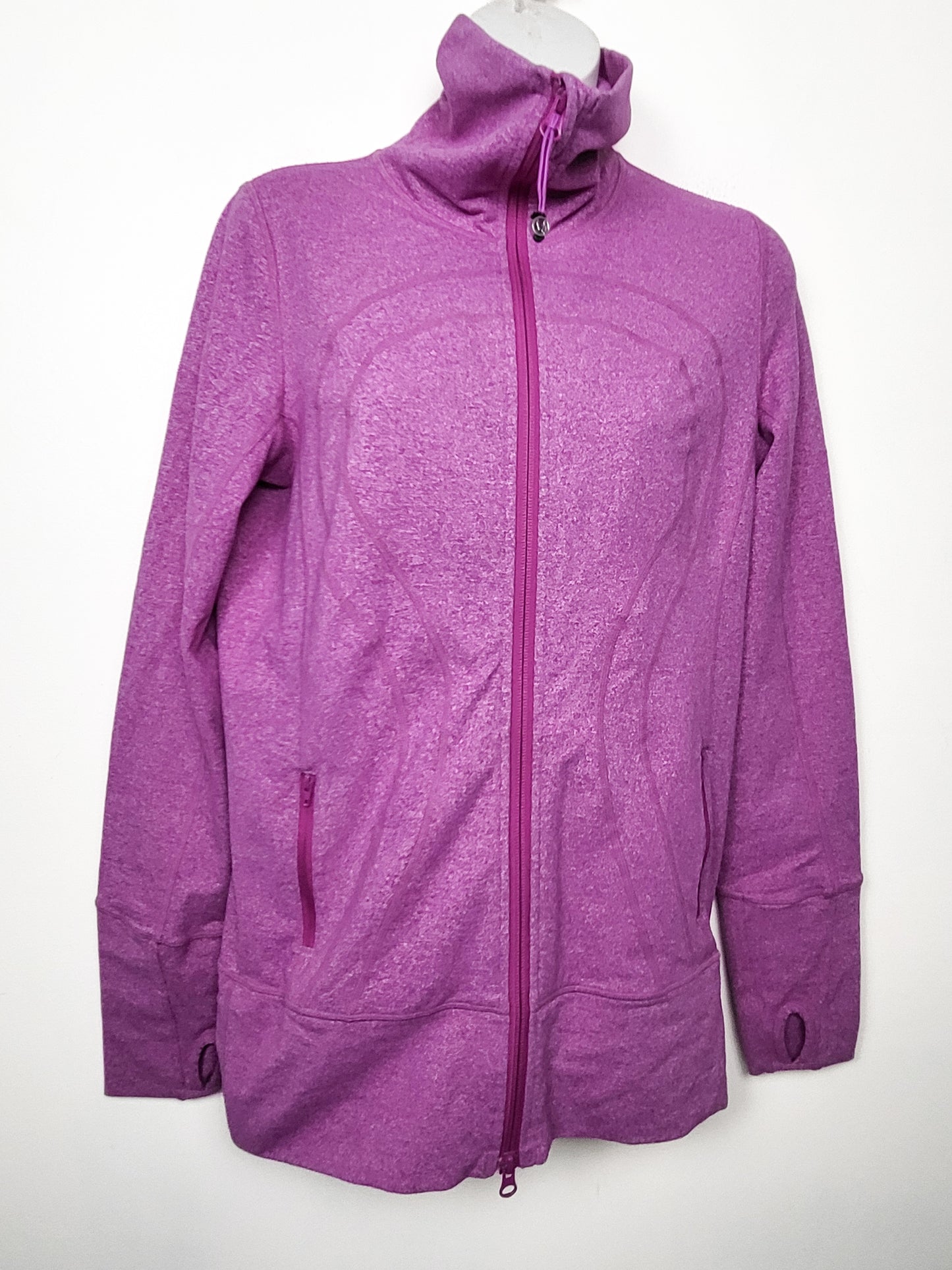 Lululemon pink "In Stride" jacket " | Size 8