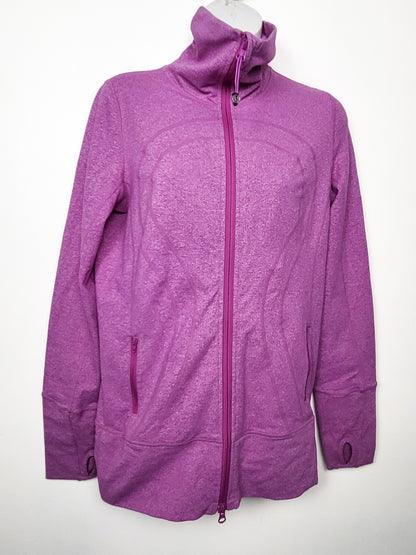 Lululemon pink "In Stride" jacket " | Size 8