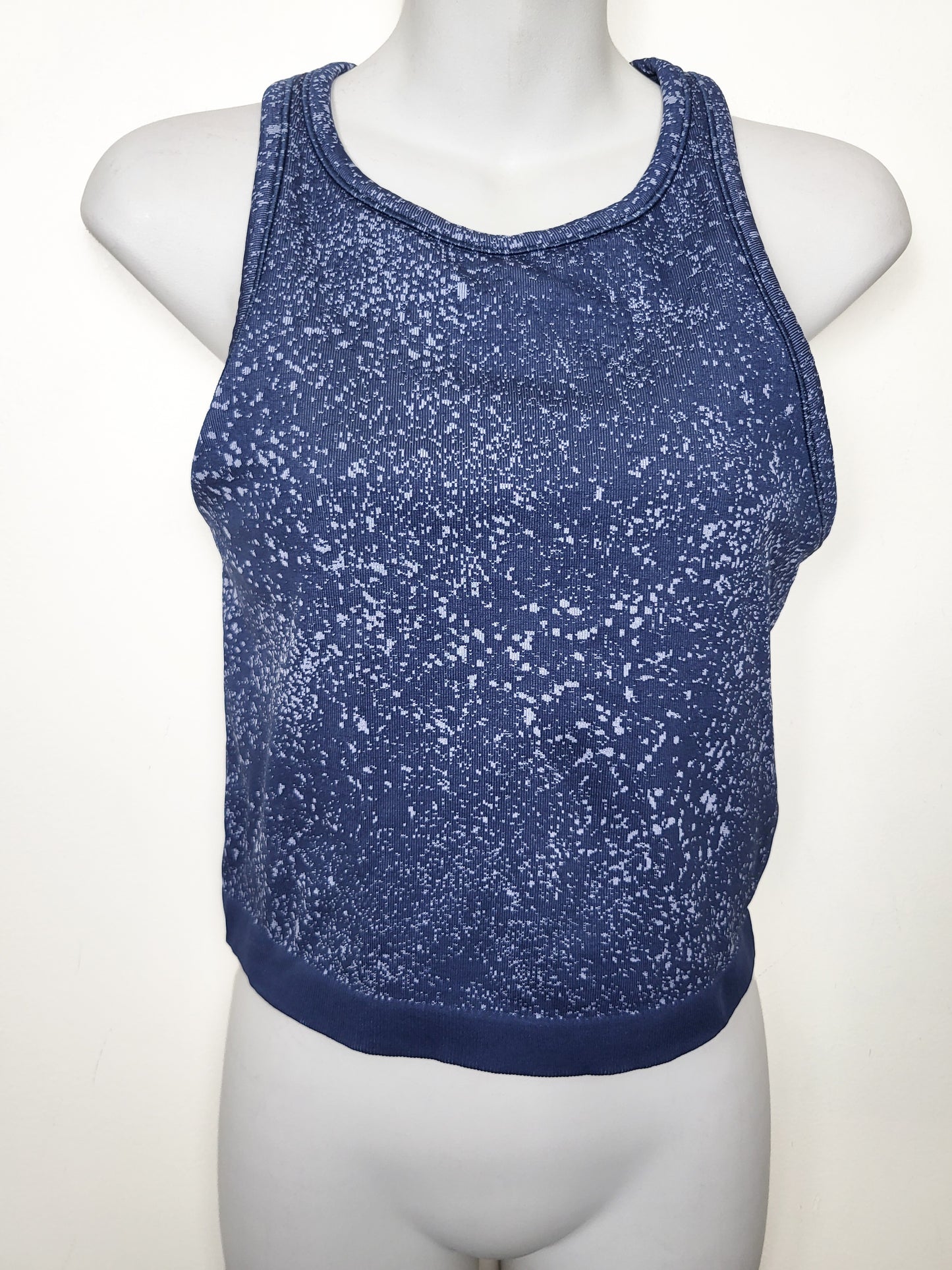 Lululemon Ebb to Street Cropped Racerback Tank Top | size 8