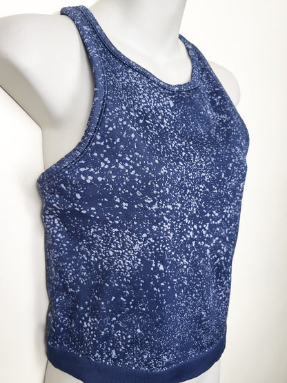 Lululemon Ebb to Street Cropped Racerback Tank Top | size 8