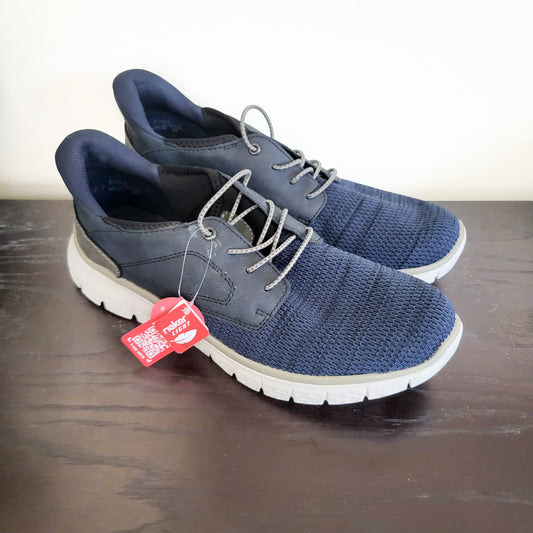NEW - Rieker Men's Ready2GO Slip-On Sneaker in Midnight Blue. Size 11