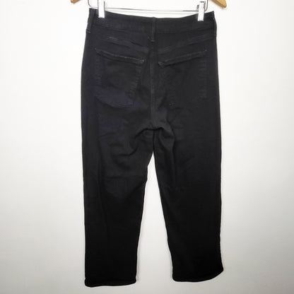 Old Navy black high rise WOW wide leg pants. Size 8