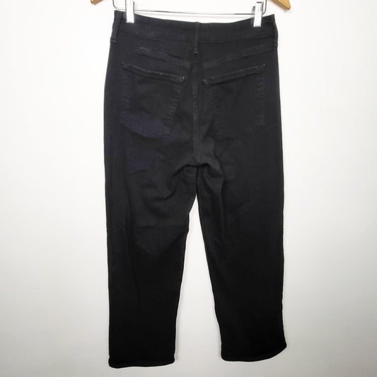 Old Navy black high rise WOW wide leg pants. Size 8