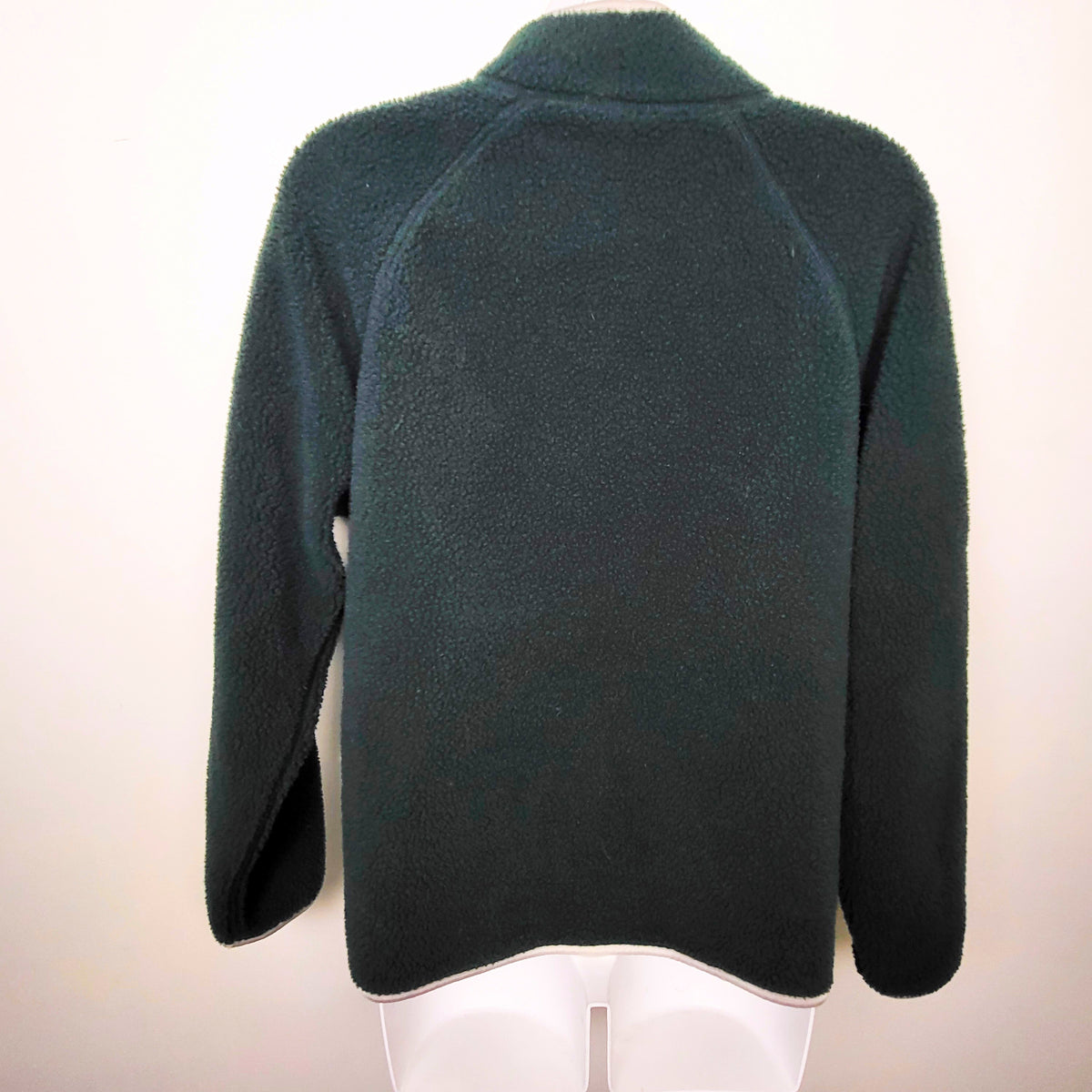 Sierra Designs forest green sherpa zip up fleece jacket | Size SMALL
