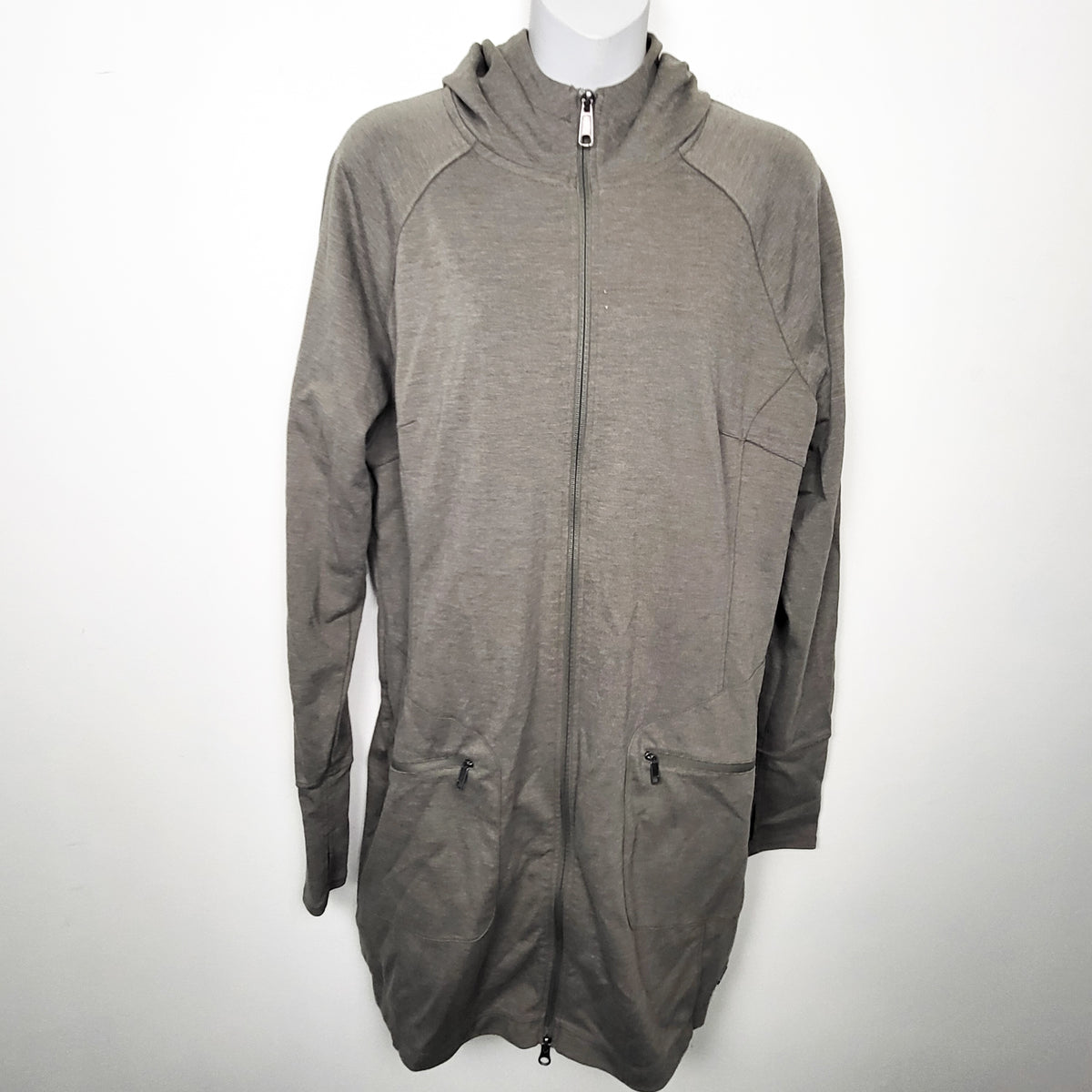 Merrell Delilah Full-Zip Longline Hoodie Jacket | Size XL