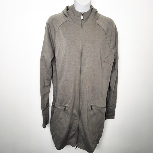 Merrell Delilah Full-Zip Longline Hoodie Jacket | Size XL