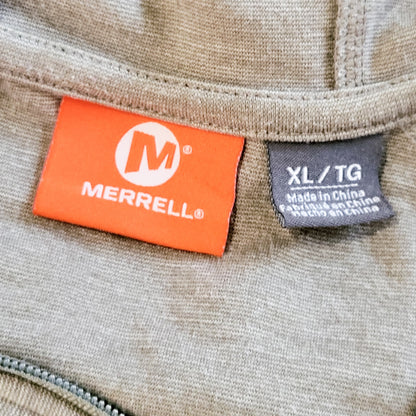 Merrell Delilah Full-Zip Longline Hoodie Jacket | Size XL