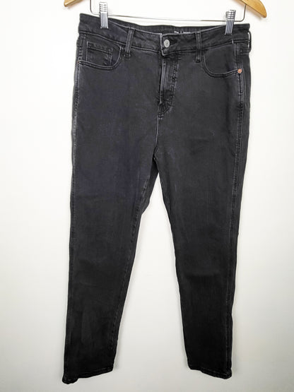 Old Navy grey high rise vintage slim jeans | Size 8