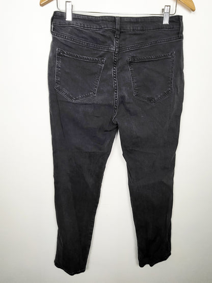 Old Navy grey high rise vintage slim jeans | Size 8