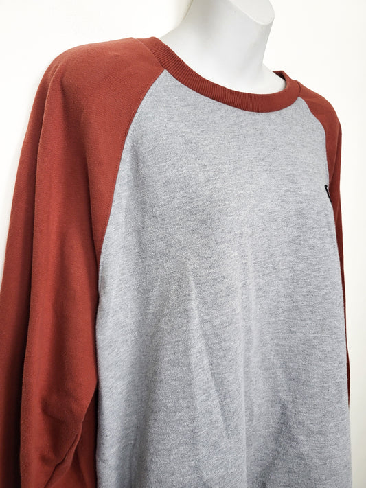 Vans Men's Rutland III Raglan Crewneck Sweatshirt  | Size XL - AS IS