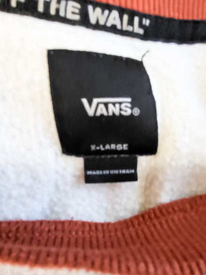 Vans Men's Rutland III Raglan Crewneck Sweatshirt  | Size XL - AS IS