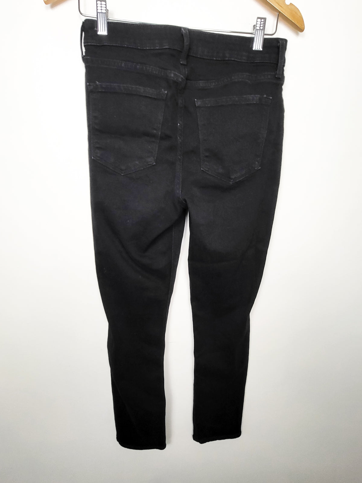 Old Navy black high rise WOW straight jeans | Size 8