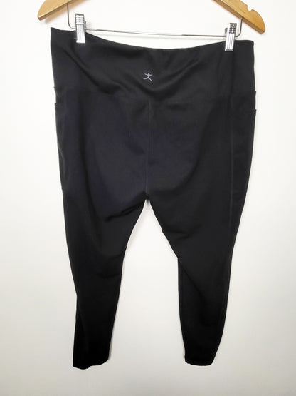 Danskin high-waisted 7/8 leggings with side pockets | Size XXL