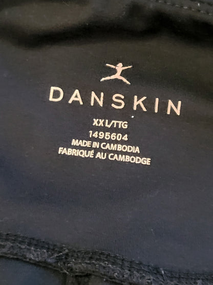 Danskin high-waisted 7/8 leggings with side pockets | Size XXL
