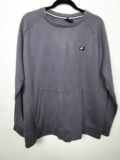 Nike Grey Men's Optic Crew Sweatshirt | Size XL