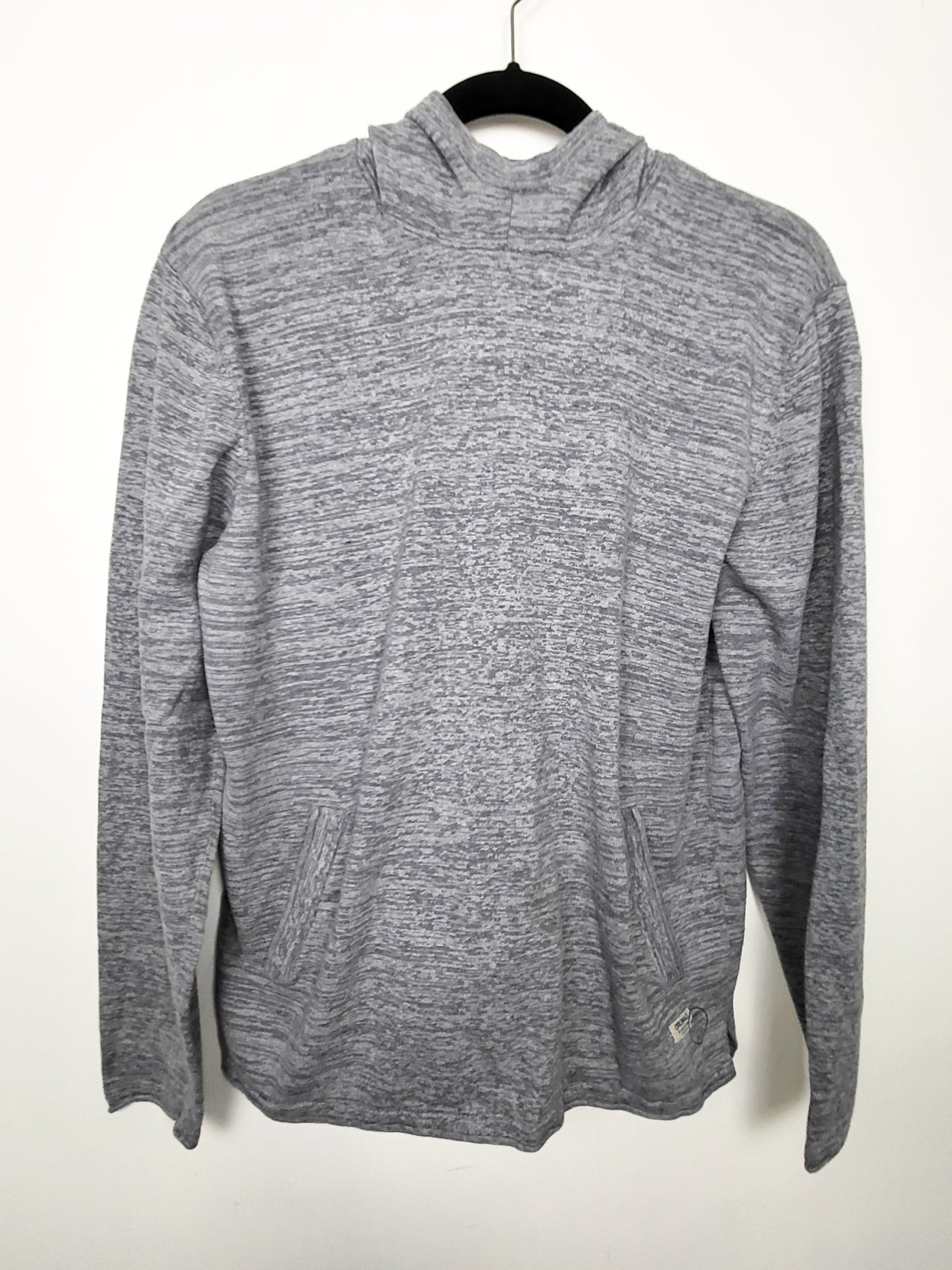 Jack & Jones Men's Grey "Originals" lightweight cotton hoodie | Size XL (fits smaller)