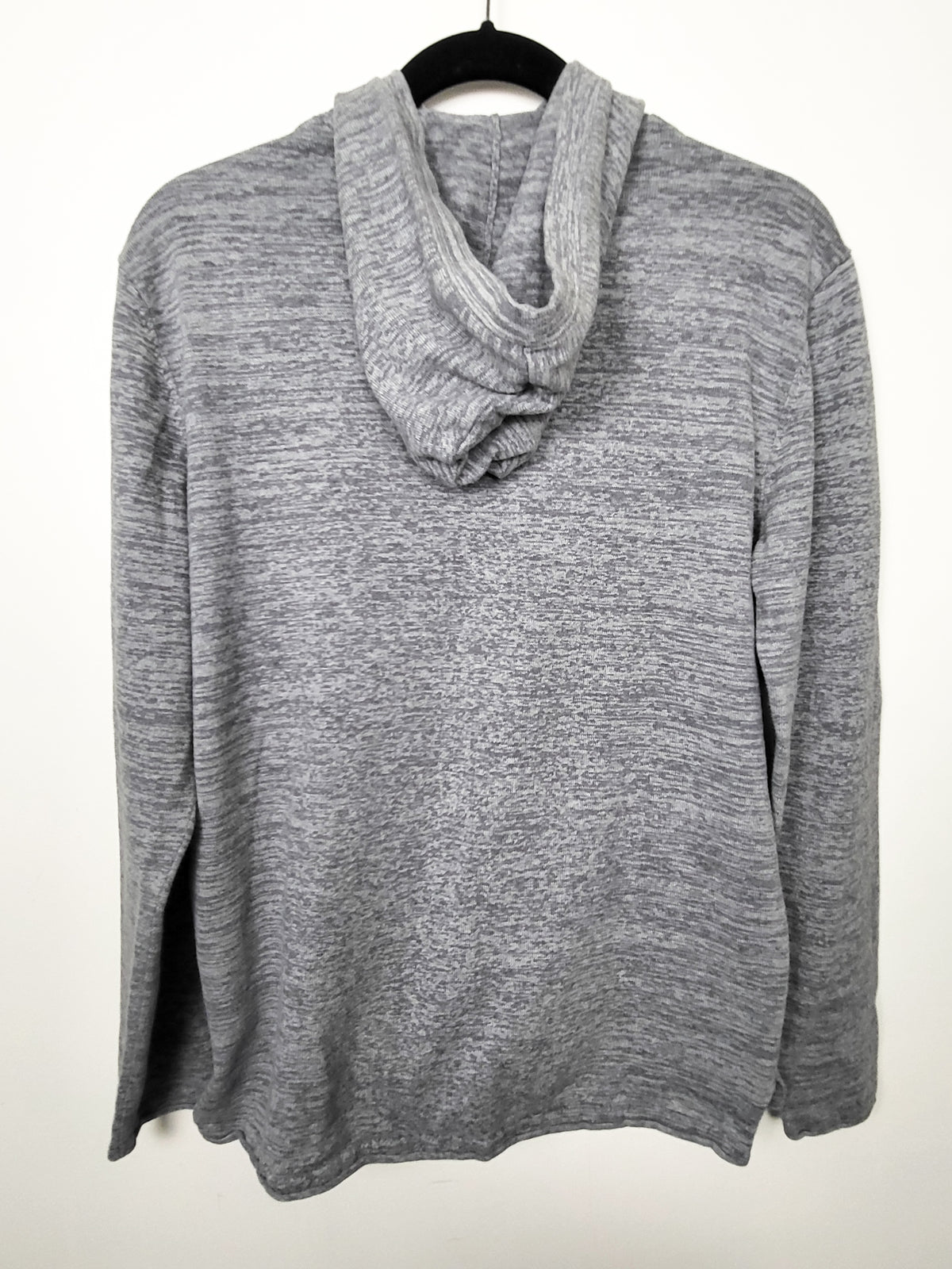 Jack & Jones Men's Grey "Originals" lightweight cotton hoodie | Size XL (fits smaller)