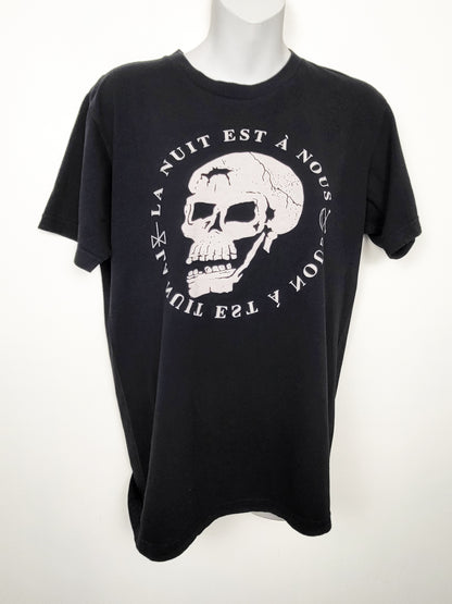 Aritzia La Notte skull graphic t-shirt  | Size M/L
