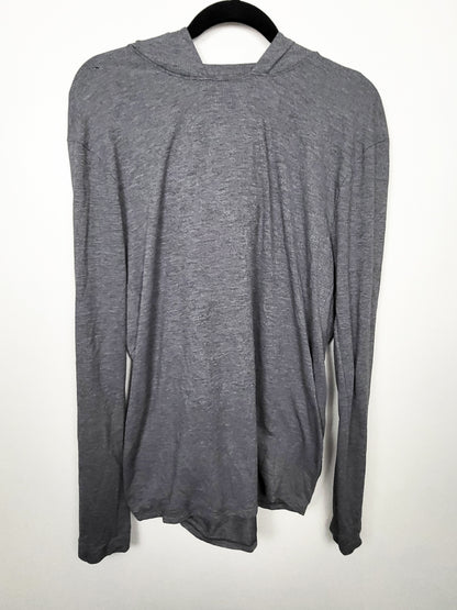 Lululemon Men's Grey Metal Vent Tech Hoodie | Size XL