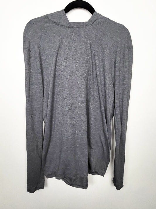 Lululemon Men's Grey Metal Vent Tech Hoodie | Size XL