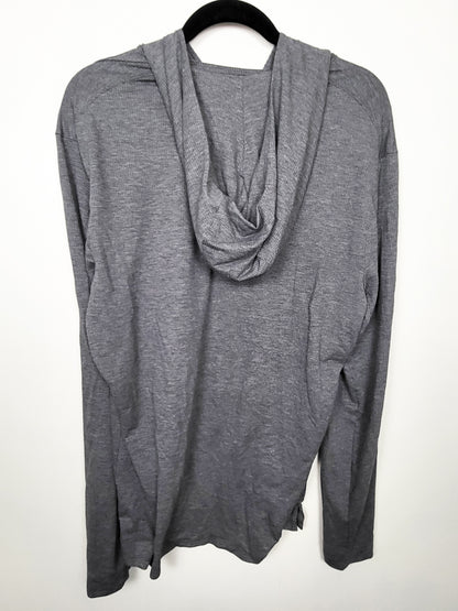 Lululemon Men's Grey Metal Vent Tech Hoodie | Size XL