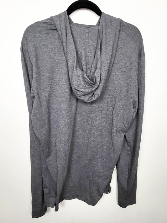 Lululemon Men's Grey Metal Vent Tech Hoodie | Size XL