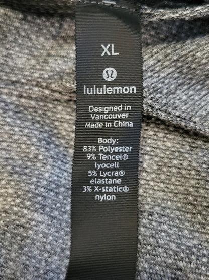 Lululemon Men's Grey Metal Vent Tech Hoodie | Size XL