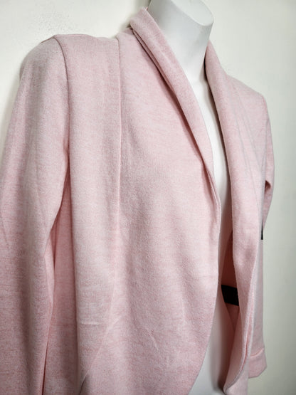 NEW - Runaway Bay Pink Sport Wrap Cardigan / Open-Front Sweater | Size SMALL