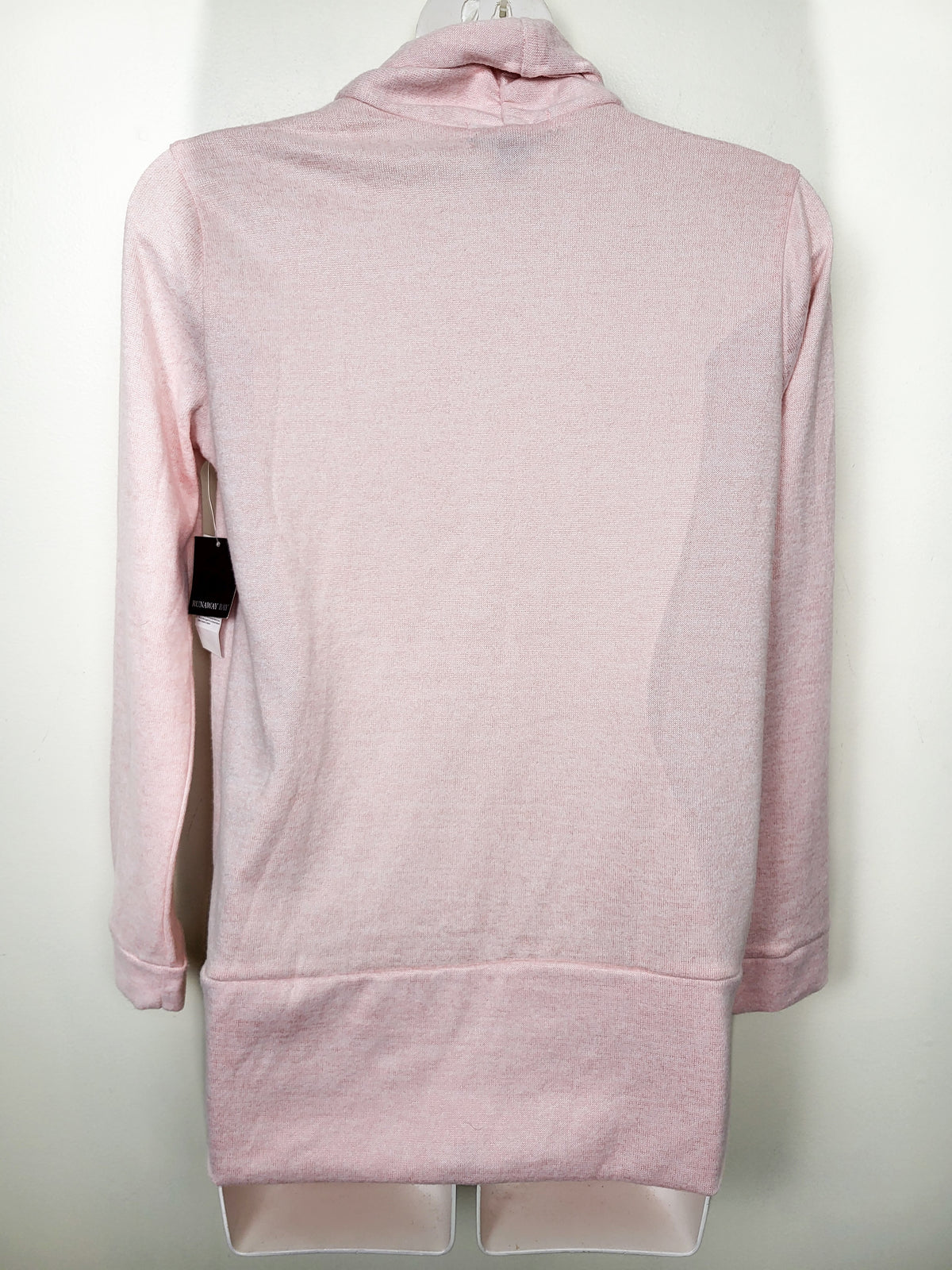 NEW - Runaway Bay Pink Sport Wrap Cardigan / Open-Front Sweater | Size SMALL
