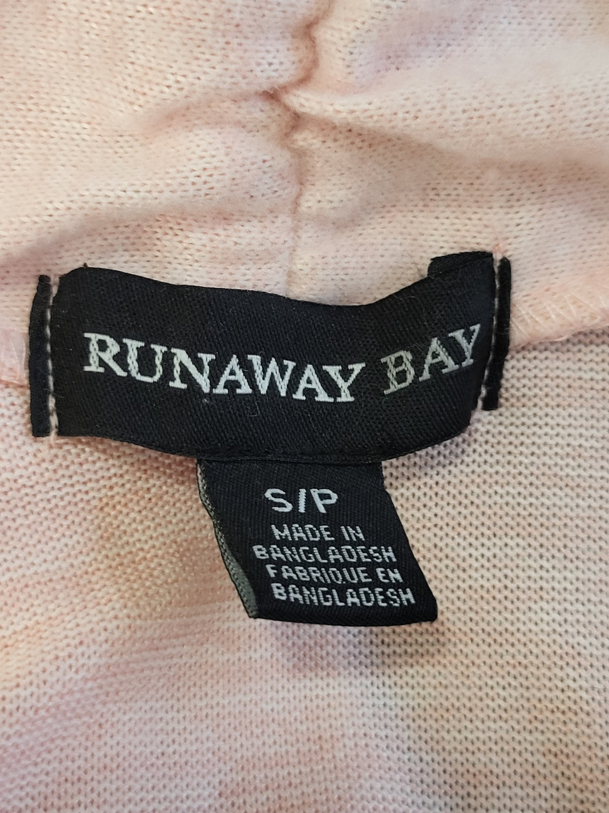 NEW - Runaway Bay Pink Sport Wrap Cardigan / Open-Front Sweater | Size SMALL