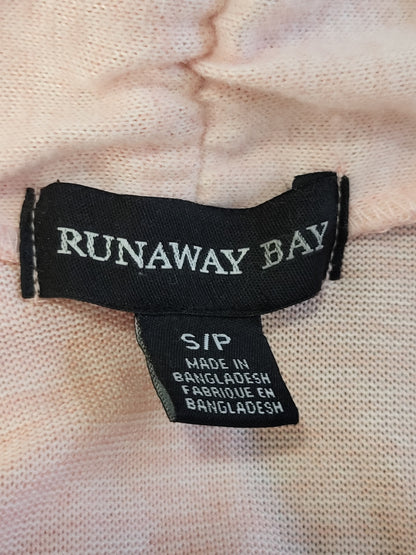 NEW - Runaway Bay Pink Sport Wrap Cardigan / Open-Front Sweater | Size SMALL