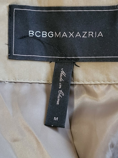 BCBGMAXAZRIA Taupe Women's Field Anorak Utility Jacket | Size MEDIUM